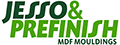 Logotipo Jesso Prefinish MDF Moulding
